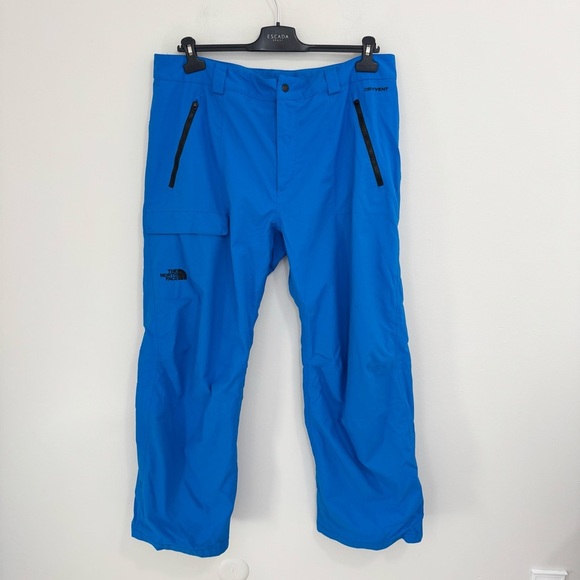 The North Face Men's Seymore Blue Ski Pants - Picture 3 of 10